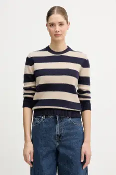 United Colors of Benetton pulover de lana culoarea roz, 103ME107E imagine