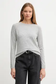 United Colors of Benetton pulover din amestec de lana culoarea gri, 1035D1P17 imagine