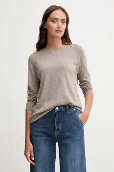 United Colors of Benetton pulover din amestec de lana culoarea gri, 1035D1P17 imagine