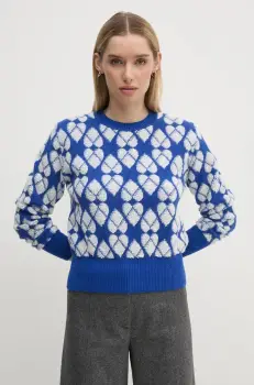 United Colors of Benetton pulover din amestec de lana femei, 1032E10BI imagine