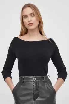 United Colors of Benetton pulover femei, culoarea gri, light imagine