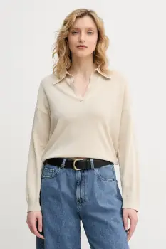 United Colors of Benetton Pulover femei din bumbac imagine