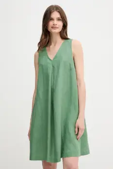 United Colors of Benetton rochie din in mini, evazati, 4AGHDV0AX imagine