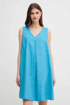 United Colors of Benetton rochie din in mini, evazati, 4AGHDV0AX imagine