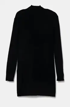 United Colors of Benetton rochie fete culoarea negru, mini, mulata, 1170CV006 imagine