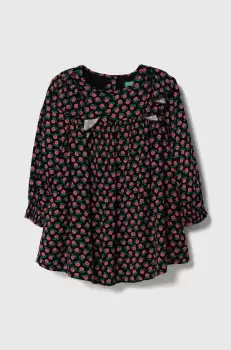 United Colors of Benetton rochie fete culoarea roz, mini, evazati imagine