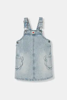 United Colors of Benetton rochie princess din denim imagine