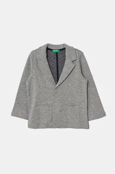 United Colors of Benetton sacou copii culoarea gri, 3F1YG600E imagine