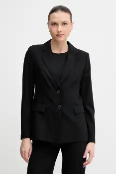 United Colors of Benetton sacou cu un singur rand de nasturi pentru femei, cu vascoza imagine