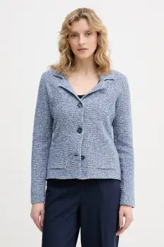 United Colors of Benetton sacou cu un singur rand de nasturi pentru femei, din bumbac imagine