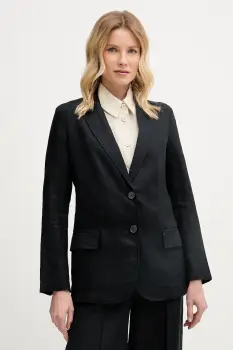 United Colors of Benetton sacou cu un singur rand de nasturi pentru femei, din in imagine