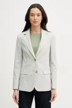 United Colors of Benetton sacou cu un singur rand de nasturi pentru femei, din in imagine