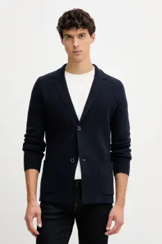 United Colors of Benetton sacou din lana culoarea gri, 10C1U601E imagine