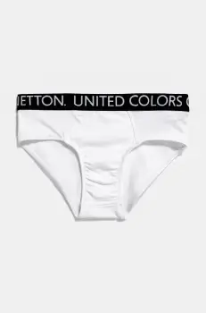 United Colors of Benetton slip copii 2-pack culoarea alb, 3OP80S484 imagine