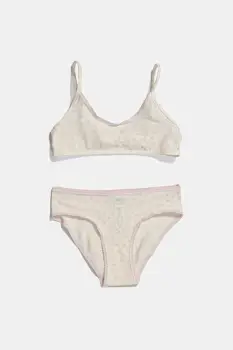 United Colors of Benetton sutien si chiloti pentru copii culoarea bej, 319X0K02L imagine
