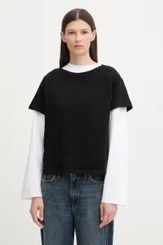 United Colors of Benetton tricou basic pentru femei, din bumbac imagine