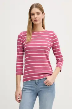 United Colors of Benetton tricou cu maneca lunga pentru femei, din bumbac imagine