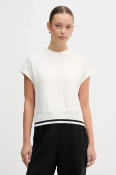 United Colors of Benetton tricou culoarea bej, 3QAFD10AX imagine