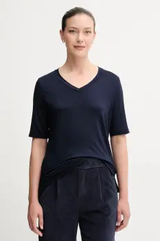 United Colors of Benetton tricou culoarea bleumarin, 3Z12D401G imagine