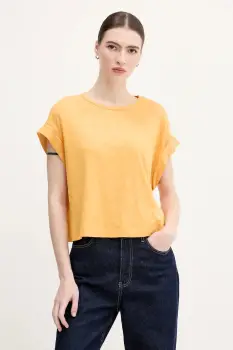 United Colors of Benetton tricou culoarea galben, 3KMTD10A9 imagine