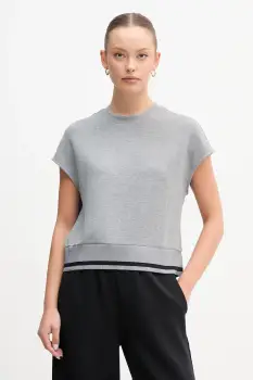 United Colors of Benetton tricou culoarea gri, 3QAFD10AX imagine