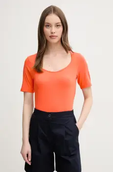 United Colors of Benetton tricou culoarea portocaliu, 3FJHD401P imagine