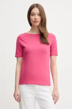 United Colors of Benetton tricou culoarea roz, 3FJHD109K imagine