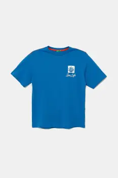 United Colors of Benetton tricou de bumbac pentru copii cu imprimeu, 3I1XC10P4 imagine