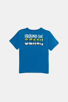 United Colors of Benetton tricou de bumbac pentru copii cu imprimeu, 3I1XG10JM imagine