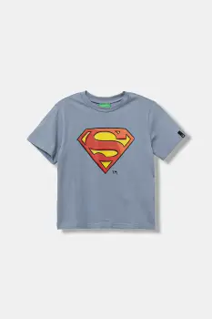 United Colors of Benetton tricou de bumbac pentru copii cu imprimeu, 3JERG10JX imagine