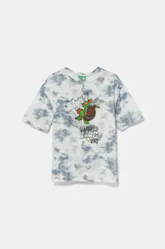 United Colors of Benetton tricou de bumbac pentru copii cu imprimeu, 3ORKC10P3 imagine