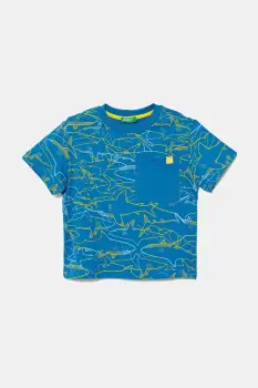 United Colors of Benetton tricou de bumbac pentru copii cu imprimeu, 3PDQG10JN imagine