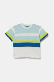 United Colors of Benetton tricou de bumbac pentru copii modelator, 3V0HG10JE imagine