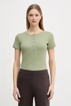 United Colors of Benetton tricou de femei din bumbac cu elastan imagine