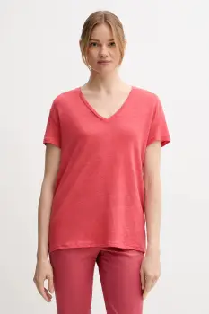 United Colors of Benetton tricou de in culoarea rosu, 37UJD401Q imagine