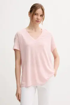 United Colors of Benetton tricou de in culoarea roz, 37UJD401Q imagine