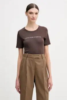 United Colors of Benetton tricou din bumbac imagine