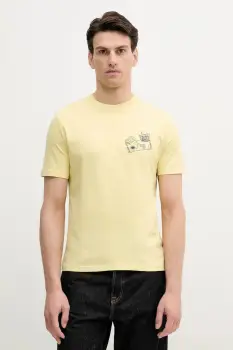 United Colors of Benetton tricou din bumbac cu imprimeu, 3BL0U10AF imagine