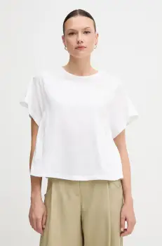 United Colors of Benetton tricou din bumbac culoarea alb, 3U53D109U imagine