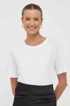 United Colors of Benetton tricou din bumbac culoarea alb imagine