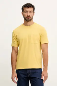 United Colors of Benetton tricou din bumbac culoarea alb, uni, 3BL0U10A8 imagine