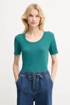 United Colors of Benetton tricou din bumbac culoarea negru, 3GA2D1066 imagine