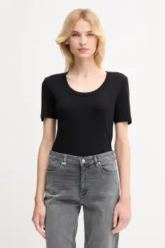 United Colors of Benetton tricou din bumbac culoarea negru, 3GA2D1066 imagine