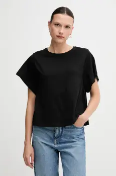 United Colors of Benetton tricou din bumbac culoarea negru, 3U53D109U imagine