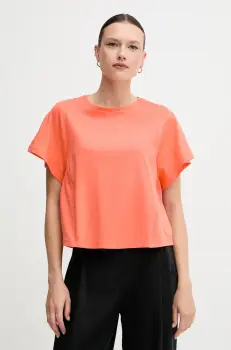 United Colors of Benetton tricou din bumbac culoarea portocaliu, 3U53D109U imagine