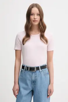 United Colors of Benetton tricou din bumbac culoarea rosu, 3GA2E16A2 imagine