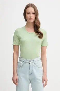 United Colors of Benetton tricou din bumbac culoarea rosu, 3GA2E16A2 imagine