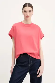 United Colors of Benetton tricou din bumbac culoarea roz, 3096D1071 imagine