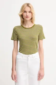 United Colors of Benetton tricou din bumbac culoarea roz, 30YSE16A0 imagine