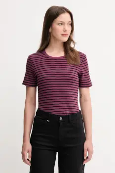 United Colors of Benetton tricou din bumbac culoarea roz, 30YSE16A0 imagine